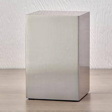 Load image into Gallery viewer, At Peace Memorials Beaumont Box Pewter Large/Adult Cremation Urn 200 CI