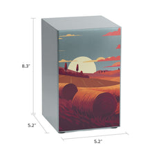 Load image into Gallery viewer, At Peace Memorials Life Canvas Prairie Landscape Pewter Large Cremation Urn 200 CI