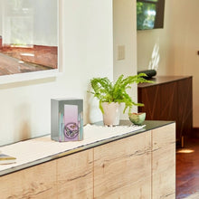 Load image into Gallery viewer, At Peace Memorials Life Canvas Butterflies Pewter Adult Cremation Urn 200 CI