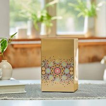 Load image into Gallery viewer, At Peace Memorials Life Canvas Mosaic Bronze Adult Cremation Urn 200 CI