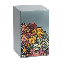 Load image into Gallery viewer, At Peace Memorials Life Canvas Mandala Pewter Companion Urn RIGHT SIDE 200 CI