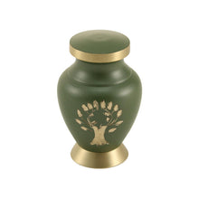 Load image into Gallery viewer, At Peace Memorials Sierra Tree of Life Mini Keepsake Cremation Urn 5 CI