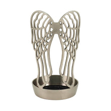 Load image into Gallery viewer, At Peace Memorials Arabella Wings Textured Pewter Base Accessory
