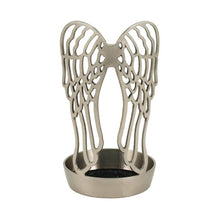 Load image into Gallery viewer, At Peace Memorials Arabella Wings Textured Slate/Pewter Large/Adult