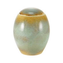 Load image into Gallery viewer, At Peace Memorials Serene Reflections Ocean Blue Large/Adult Cremation Urn 214 CI
