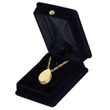 Load image into Gallery viewer, Small/Keepsake Stainless Steel Gold Drop Pendant/Necklace Cremation Urn for Ashes