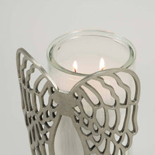 Load image into Gallery viewer, At Peace Memorials Arabella Wings Textured Pewter Base Accessory