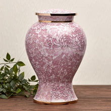 Load image into Gallery viewer, At Peace Memorials Etienne Rose Large/Adult Cremation Urn 200 Cubic Inches