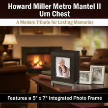Load image into Gallery viewer, Howard Miller 800-226 (800226) Metro II Mantel Cremation Urn for Ashes, 275 inch