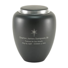 Load image into Gallery viewer, Large Cremation Urn for ashes, 200 Cubic Inches - Emerson Granite