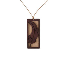 Load image into Gallery viewer, At Peace Memorials Woodland Pendant Feather
