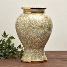 Load image into Gallery viewer, Cloisonne Adult 200 Cubic Inch Funeral Cremation Urn for Ashes