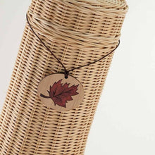 Load image into Gallery viewer, At Peace Memorials Woodland Pendant Leaf