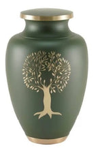 Load image into Gallery viewer, At Peace Memorials XL Tree of life cremation urn for ashes 320 Cubic inches