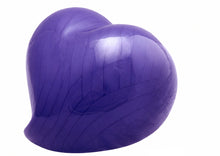 Load image into Gallery viewer, Small/Keepsake Purple Infinity Eternal Heart Funeral Cremation Urn