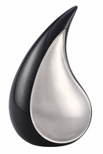 Load image into Gallery viewer, Large/Adult 200 Cubic Inches Gun Metal Infinity Eternal Teardrop Funeral Cremation Urn