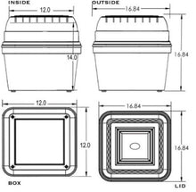 Load image into Gallery viewer, At Peace Memorials Athena White Funeral Cremation Urn Vault
