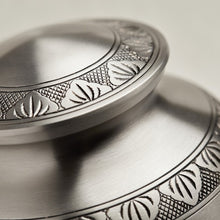 Load image into Gallery viewer, At Peace Memorials Eterna Elite Pewter Large/Adult Cremation Urn 200 CI