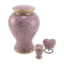 Load image into Gallery viewer, At Peace Memorials Etienne Rose Large/Adult Cremation Urn 200 Cubic Inches