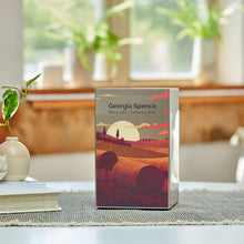 Load image into Gallery viewer, At Peace Memorials Life Canvas Prairie Landscape Pewter Large Cremation Urn 200 CI