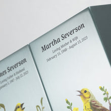 Load image into Gallery viewer, Life Canvas Birds Pewter, Right Side