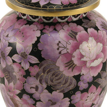 Load image into Gallery viewer, At Peace Memorials Elite Floral Blush Large/Adult Cremation Urn 210 Cubic Inches