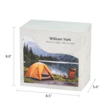 Load image into Gallery viewer, At Peace Memorials Large/Adult 200 Cubic Inches Monumental Memorials Campsite Cremation Urn