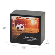 Load image into Gallery viewer, At Peace Memorials Large/Adult 200 Cubic Inches Monumental Memorials Soccer Cremation Urn