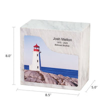 Load image into Gallery viewer, At Peace Memorials Large/Adult 200 Cubic Inches Monumental Memorials Lighthouse Cremation Urn