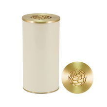 Load image into Gallery viewer, At Peace Memorials Large/Adult 200 Cubic Inches Riverfall Scatter Geneva Rose Ivory Cremation Urn