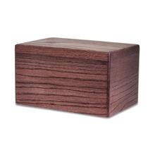 Load image into Gallery viewer, Large/Adult 220 Cubic Inches Kinder Oak Wood Funeral Cremation Urn for Ashes