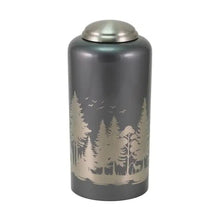 Load image into Gallery viewer, At Peace Memorials Large/Adult 230 Cubic Inches Eternal Essence Forest Gray Cremation Urn