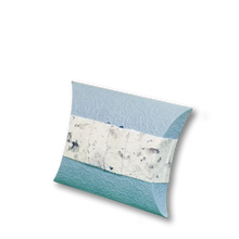 Load image into Gallery viewer, Biodegradable Eco-friendly Mini 60 Cubic Inches Journey EarthUrn Aqua Blossom Cremation Urn