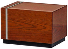 Load image into Gallery viewer, Large/Adult 210 Cubic Inches Espresso Walnut Contemporary Urn for Ashes
