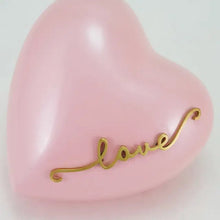 Load image into Gallery viewer, At Peace Memorials Extra Small 50 Cubic Inches Adoring Heart Pearl Pink Cremation Urn