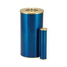 Load image into Gallery viewer, At Peace Memorials Large/Adult 200 Cubic Inches Riverfall Scatter Geneva Diamond Blue Cremation Urn
