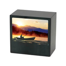 Load image into Gallery viewer, At Peace Memorials Large/Adult 200 Cubic Inches Monumental Memorials Sunrise Fishing Cremation Urn