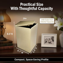 Load image into Gallery viewer, Howard Miller 800-135 (800135) Bronze Chest Insert Funeral Cremation Urn Insert
