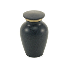 Load image into Gallery viewer, New,Solid Brass MAUS Granite Keepsake Funeral Cremation Urn, 5 Cubic Inches