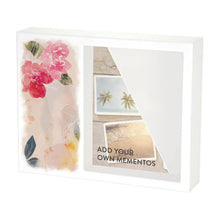 Load image into Gallery viewer, At Peace Memorials Shadowbox Remembrance Keepsake Floral Bloom