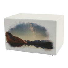 Load image into Gallery viewer, Large/Adult Somerset Night Sky Funeral Cremation Urn for Ashes, 200 Cubic Inches