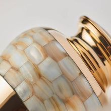 Load image into Gallery viewer, At Peace Memorials Elite Mother of Pearl Extra Small Cremation Urn