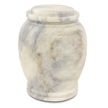 Load image into Gallery viewer, Large/Adult 220 Cubic Inches Consolation Terra Stone Funeral Cremation Urn for Ashes