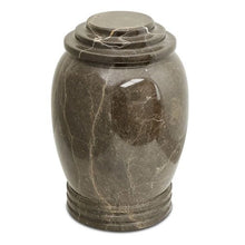 Load image into Gallery viewer, Large/Adult 200 Cubic Inches Vigil Earth Stone Funeral Cremation Urn for Ashes