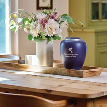 Load image into Gallery viewer, Large Cremation Urn for ashes, 200 Cubic Inches - Emerson Amethyst