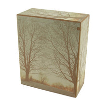 Load image into Gallery viewer, Wood Adult 195 Cubic Inch Funeral Scattering Urn for Ashes