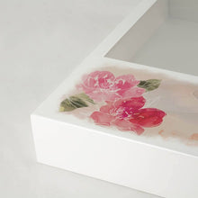 Load image into Gallery viewer, At Peace Memorials Shadowbox Remembrance Keepsake Floral Bloom