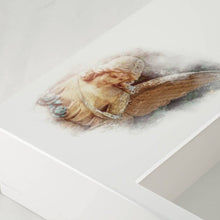 Load image into Gallery viewer, At Peace Memorials Shadowbox Remembrance Keepsake Angel