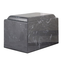 Load image into Gallery viewer, Large/Adult 225 Cubic Inches Guardian Black Onyx Stone Funeral Cremation Urn for Ashes