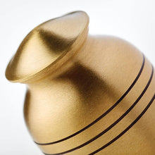 Load image into Gallery viewer, New, Solid Brass Classic Bronze Child/Pet Cremation Urn, 70 Cubic Inches